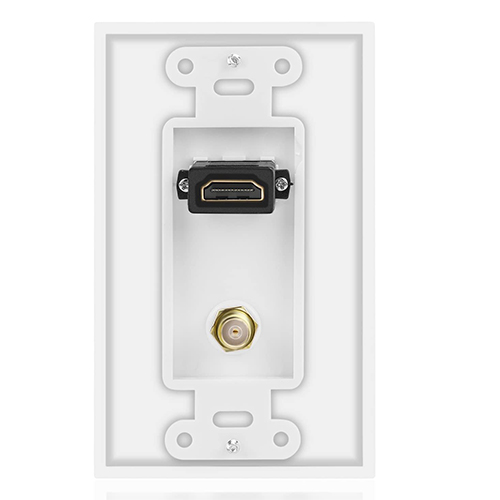COAX HDMI nástěnná deska